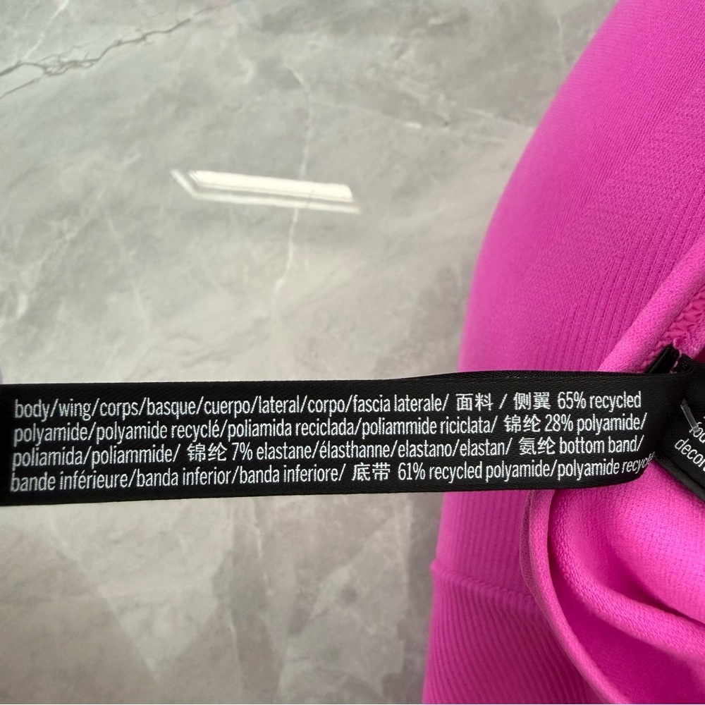 Women’s PINK Active Seamless Lightly Lined Sports Bra Adjustable Plus Size XXL - Picture 13 of 16